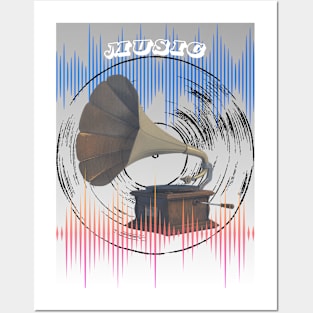 Record player Posters and Art